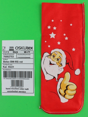 Oskutex Betex RS für Rohwurst | 55/21 | Weihnachtsmann mit Daumen hoch